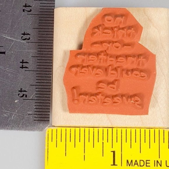 Halloween rubber stamp set Stampin Up trick or treat stamp set - Picture 7 of 11
